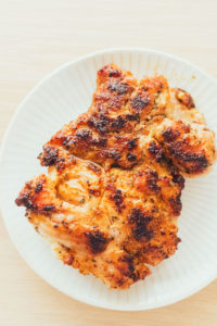 Cast Iron Chicken Thighs, a basic paleo, healthy, gluten-free, dairy-free, whole30 recipe