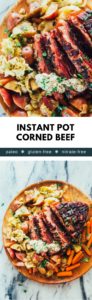 Instant Pot Corned Beef, a great paleo, healthy, gluten-free, dairy-free recipe